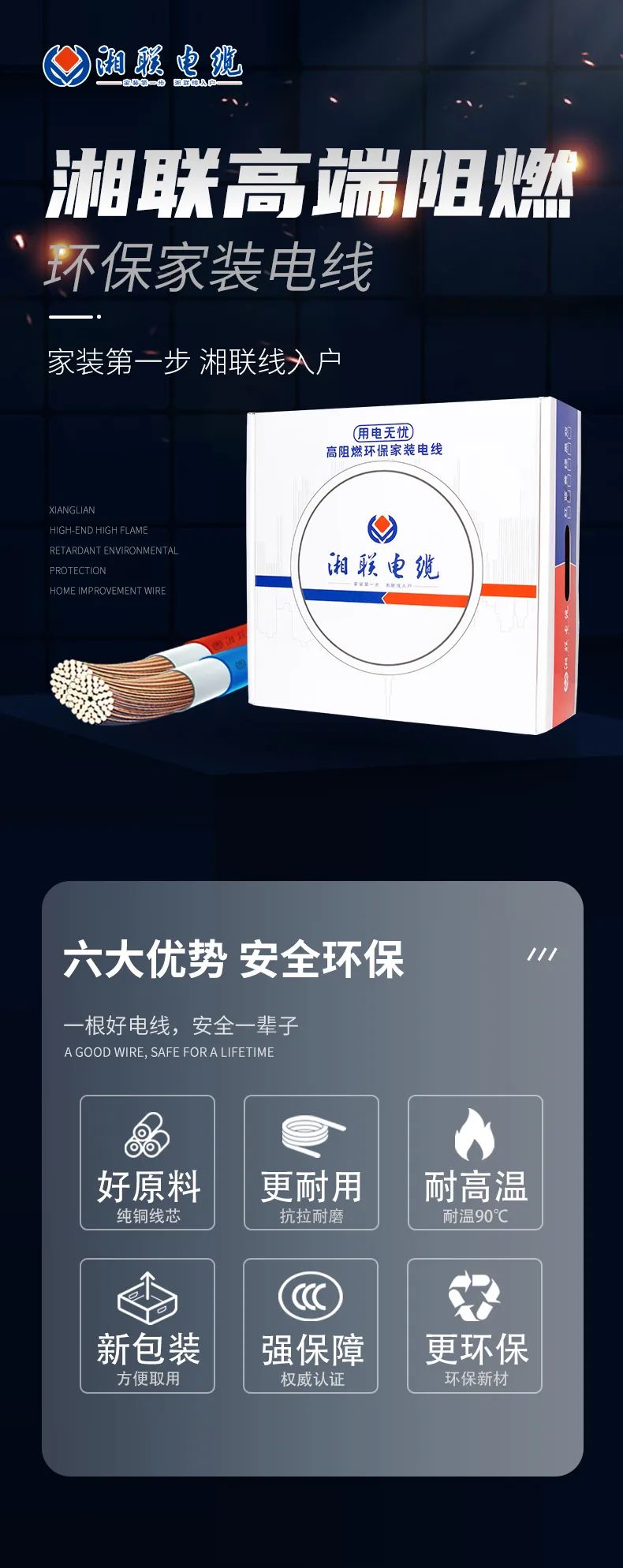 高端新品，雙層防護(hù) 品質(zhì)升級(jí)，安全加倍 #安全用電你我湘聯(lián)